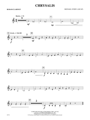 Chrysalis: B-flat Bass Clarinet