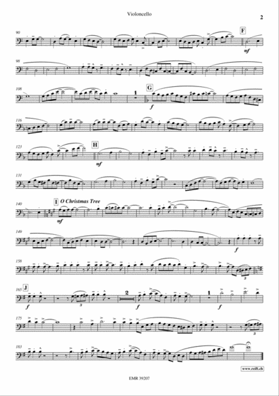 Swinging Santa Claus Piano Accompaniment scores gallery preview page 3