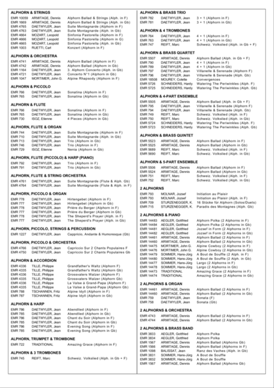 20 Alphorn Trios Volume 1 Brass Trio scores gallery preview page 21