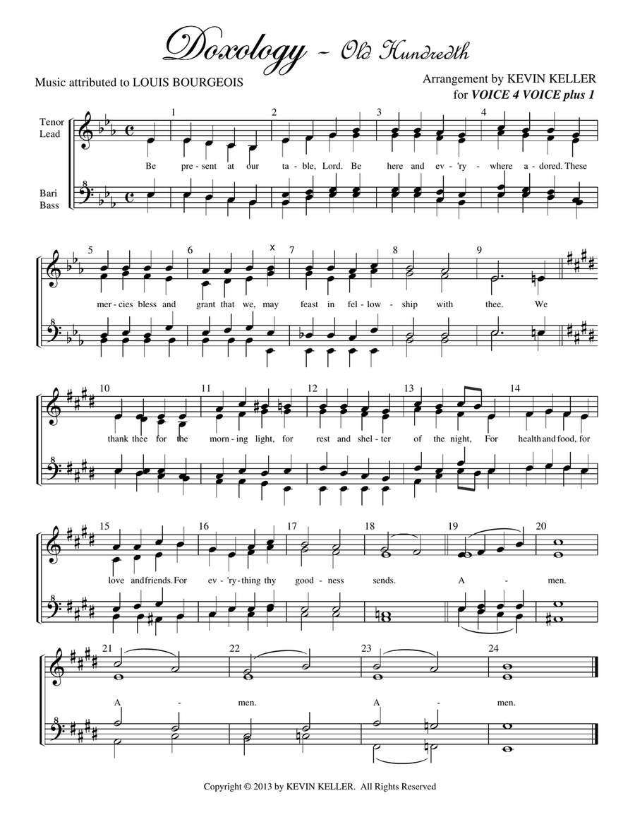 Doxology - Old One Hundreth image number null