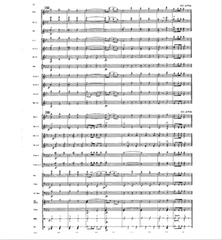 Under the Double Eagle Concert Band scores gallery preview page 15