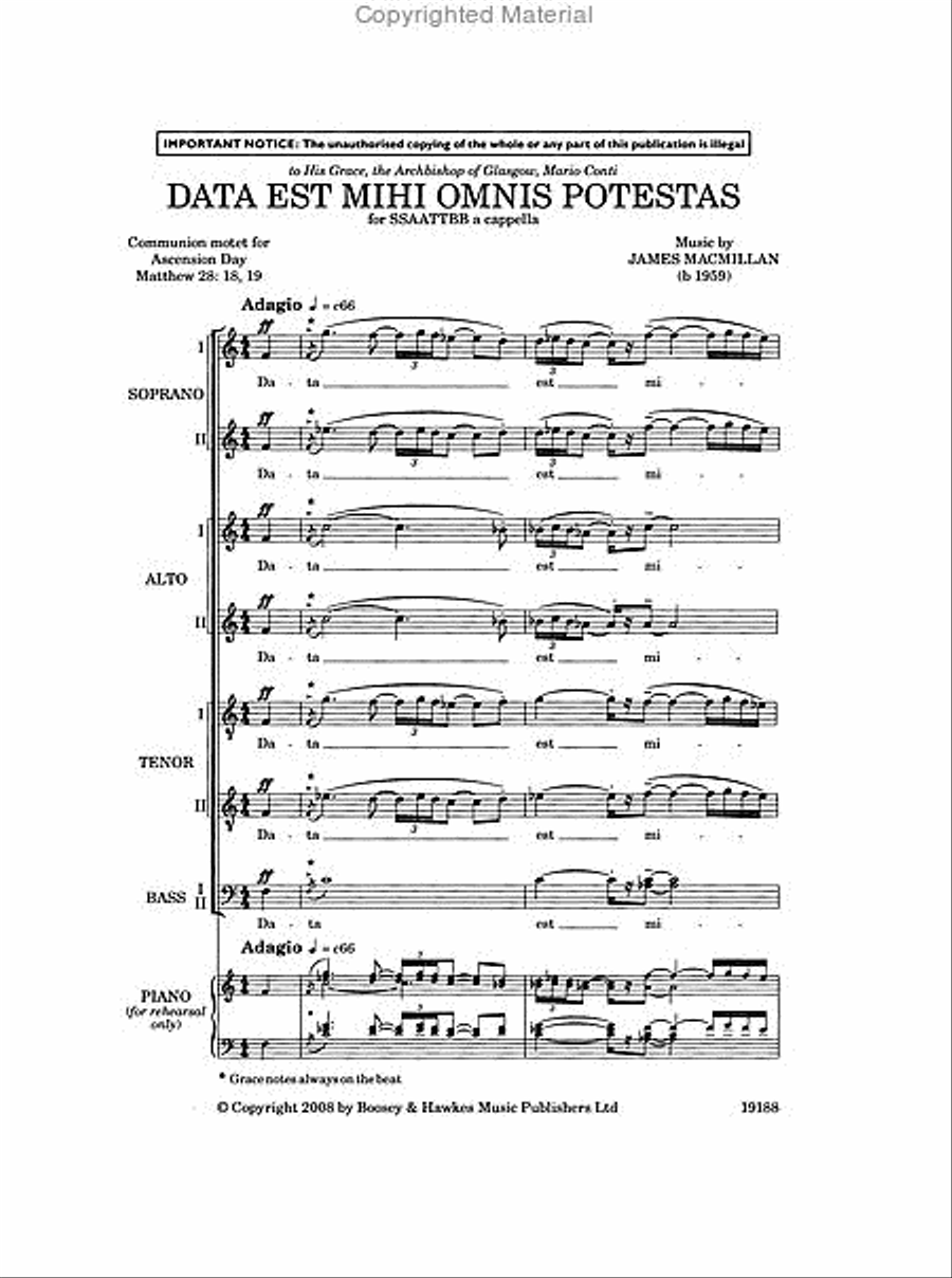 The Strathclyde Motets I 4-Part scores gallery preview page 2