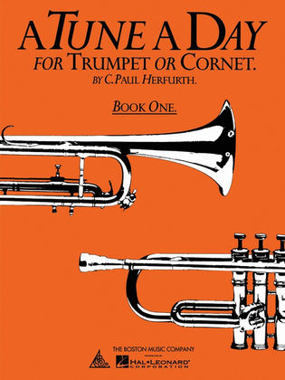 Book cover for A Tune A Day Trumpet Or Cornet Book 1