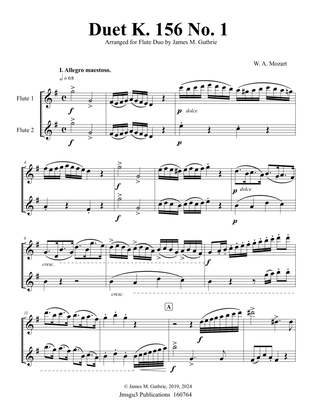 Mozart: Duet K. 156 No. 1 for Flute Duo