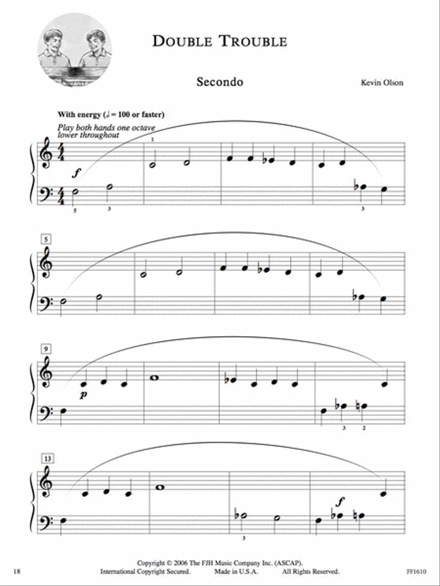 In Recital Duets Piano Method scores gallery preview page 3