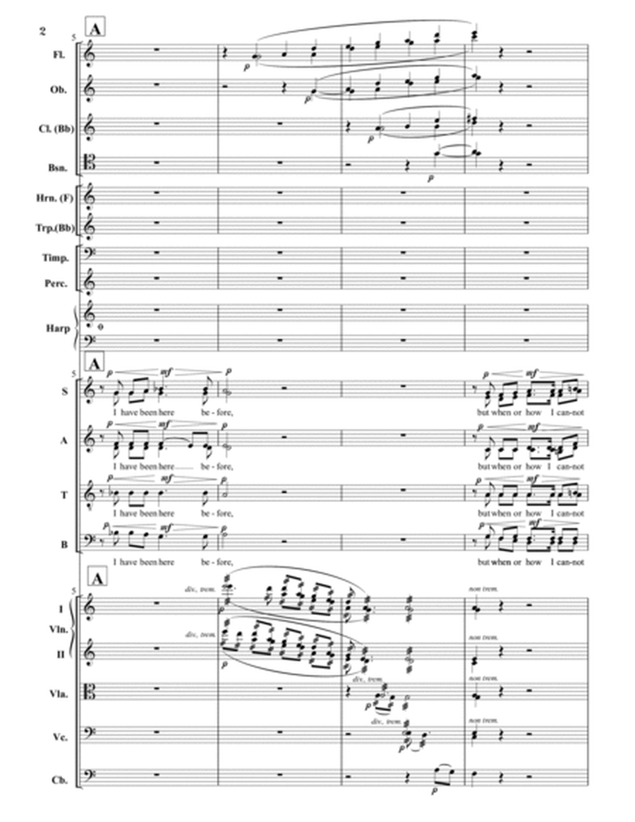 Rossetti Interludes (Full Score) - Score Only image number null
