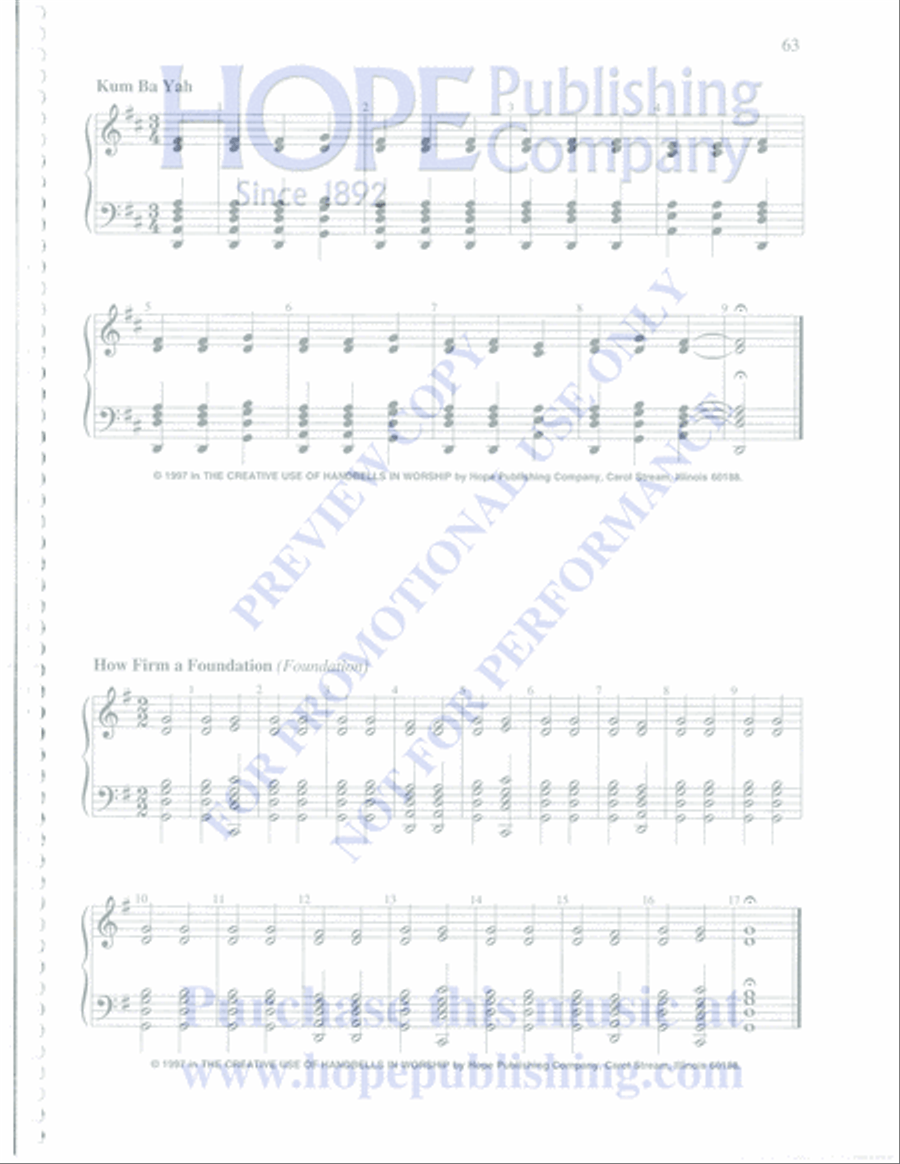 Practical Guide to Arranging Music for Organ, Choir, Handbells & Other Instrumen Choir scores gallery preview page 64