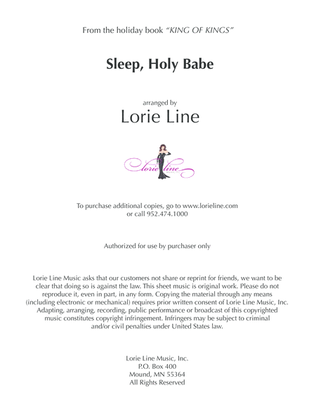 Book cover for Sleep, Holy Babe