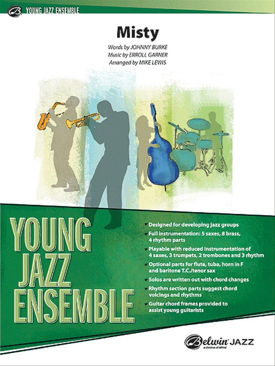 Misty Misty Jazz Ensemble scores gallery preview page 1