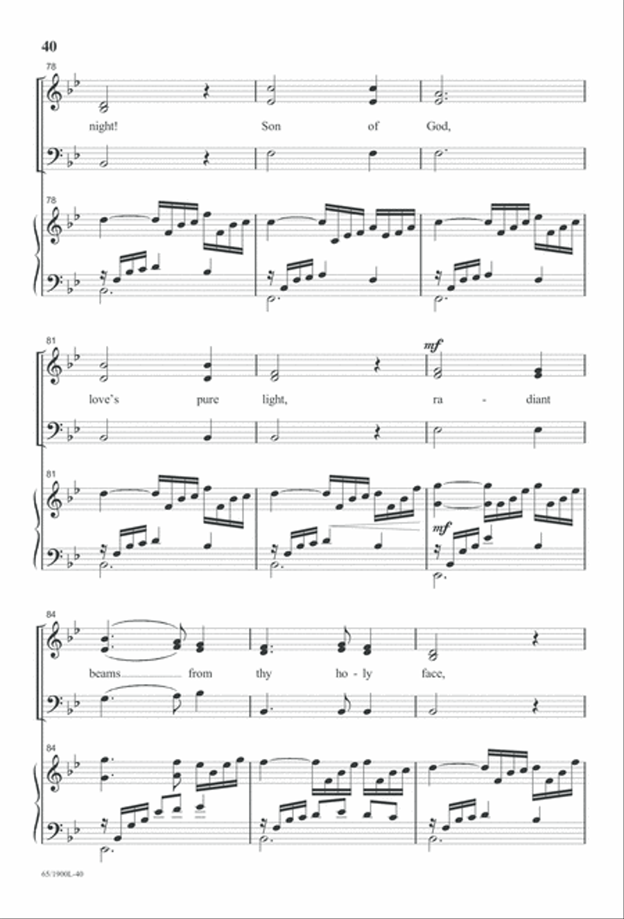 Love's Pure Light 3-Part scores gallery preview page 42