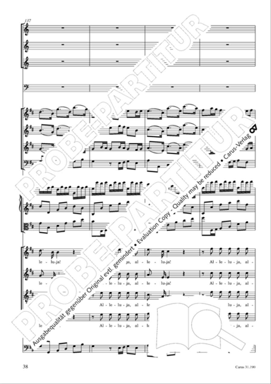 Sing to the Lord a new song (Singet dem Herrn ein neues Lied) ATB scores gallery preview page 39