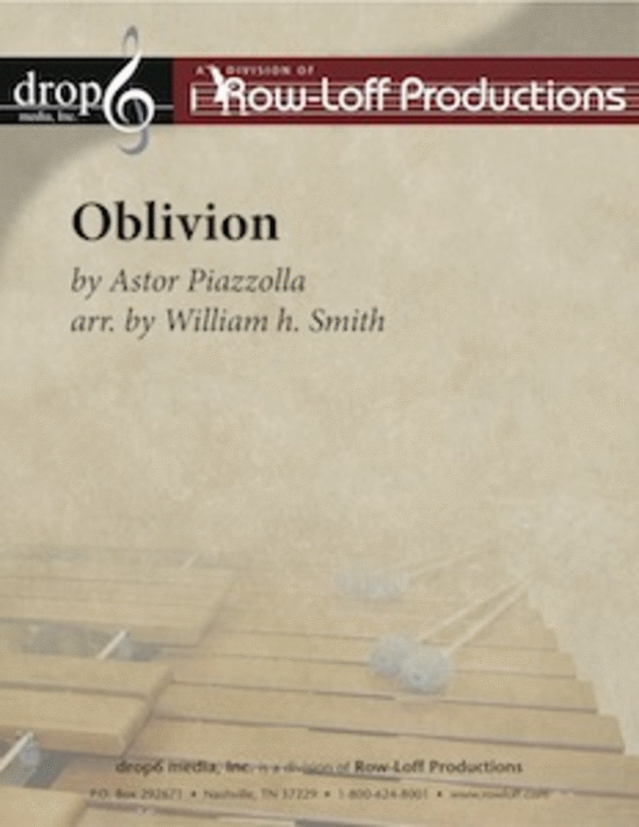 Oblivion Percussion Ensemble scores gallery preview page 1