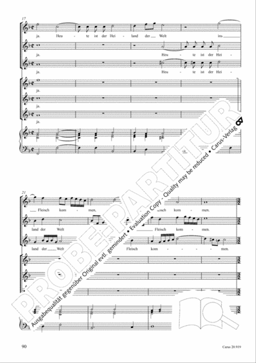 Opera varia I. Works with 1-7 parts (Complete edition, vol. 19) [Werke mit 1-7 obligaten Stimmen] Score scores gallery preview page 147