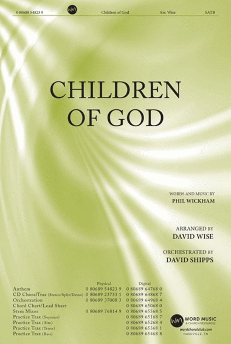 Children of God - CD ChoralTrax