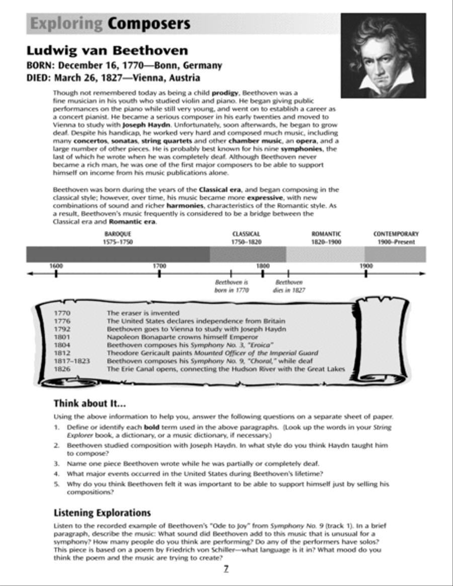 String Explorer, Book 1 Chamber Orchestra scores gallery preview page 5