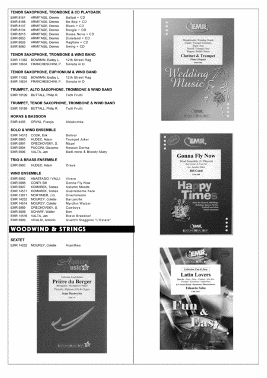 Orava Clarinet scores gallery preview page 7