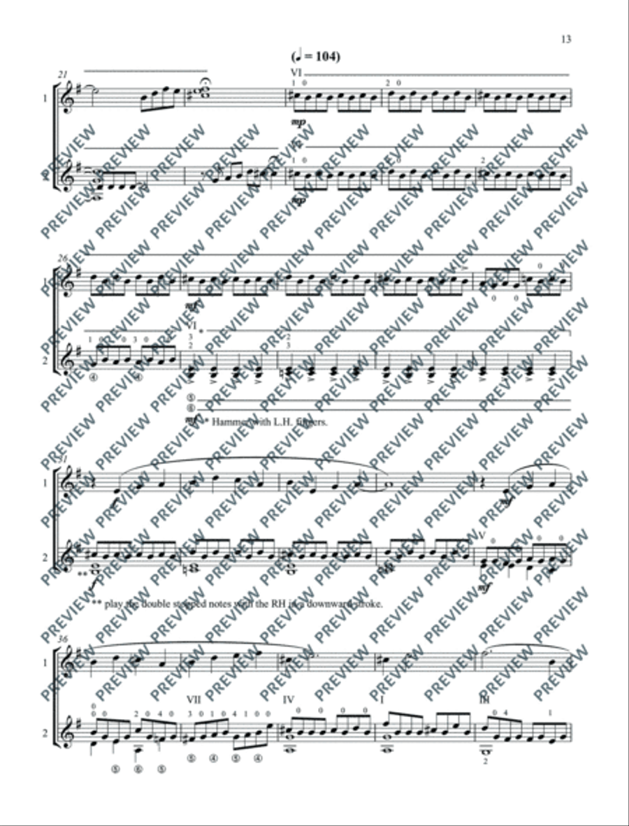 Tongoy Triptych Score scores gallery preview page 16