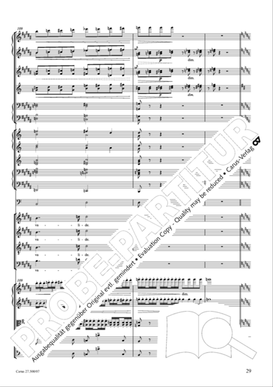Quattro pezzi sacri Orchestra scores gallery preview page 30