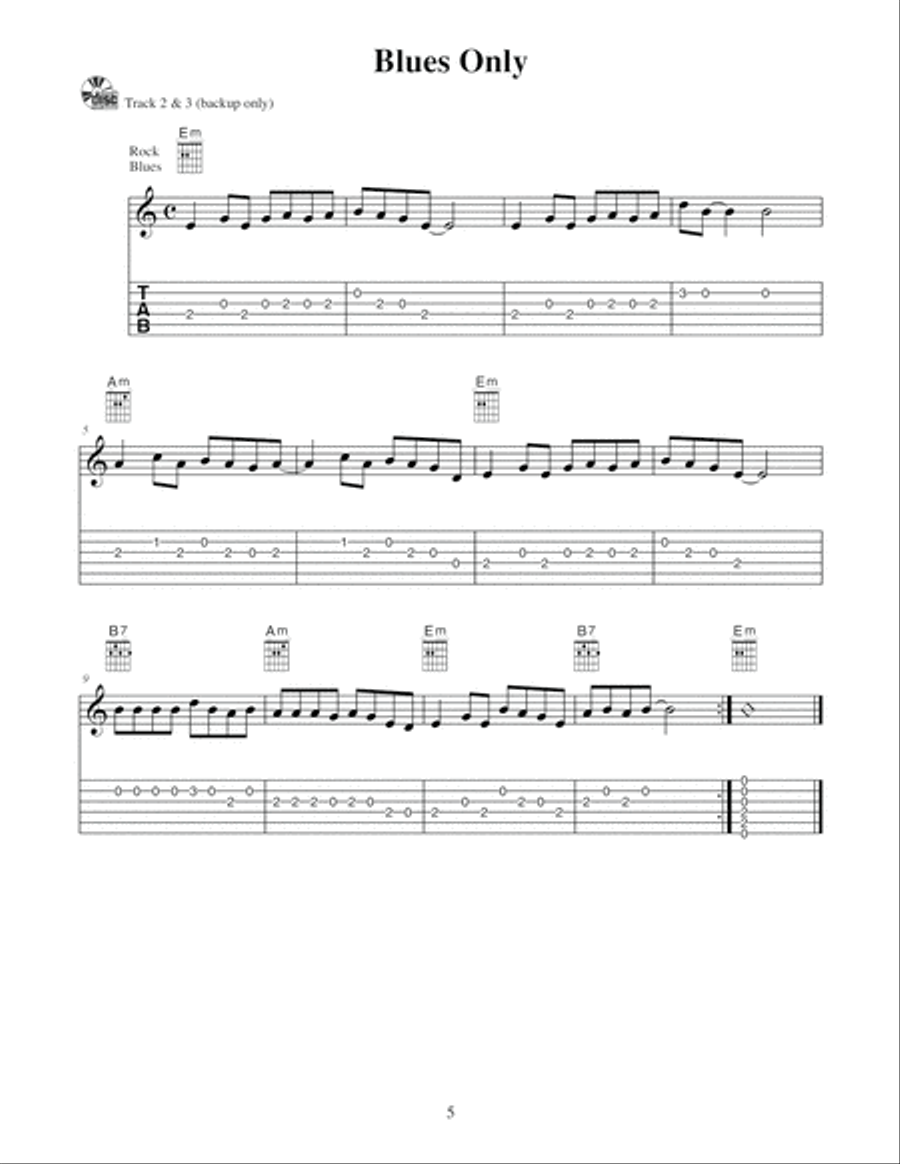 Blues Guitar Made Easy Electric Guitar scores gallery preview page 6