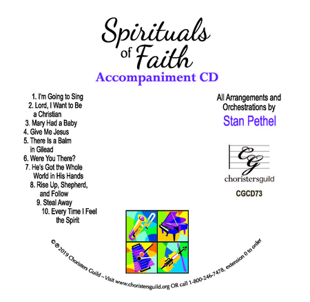 Spirituals of Faith - Accompaniment CD image number null