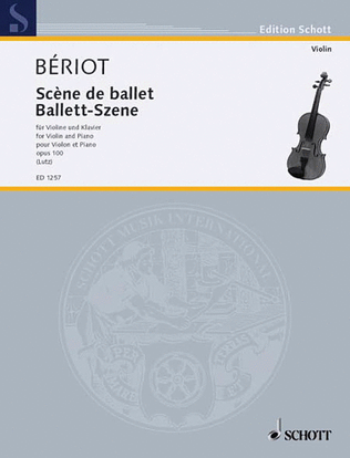 Book cover for Scene de Ballet, Op. 100