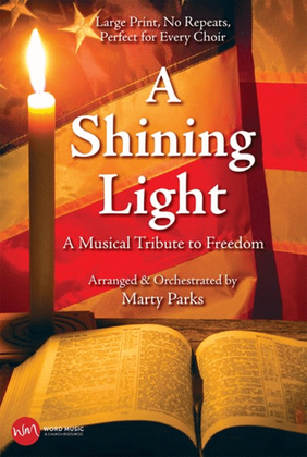 Book cover for A Shining Light - Accompaniment CD (Split)