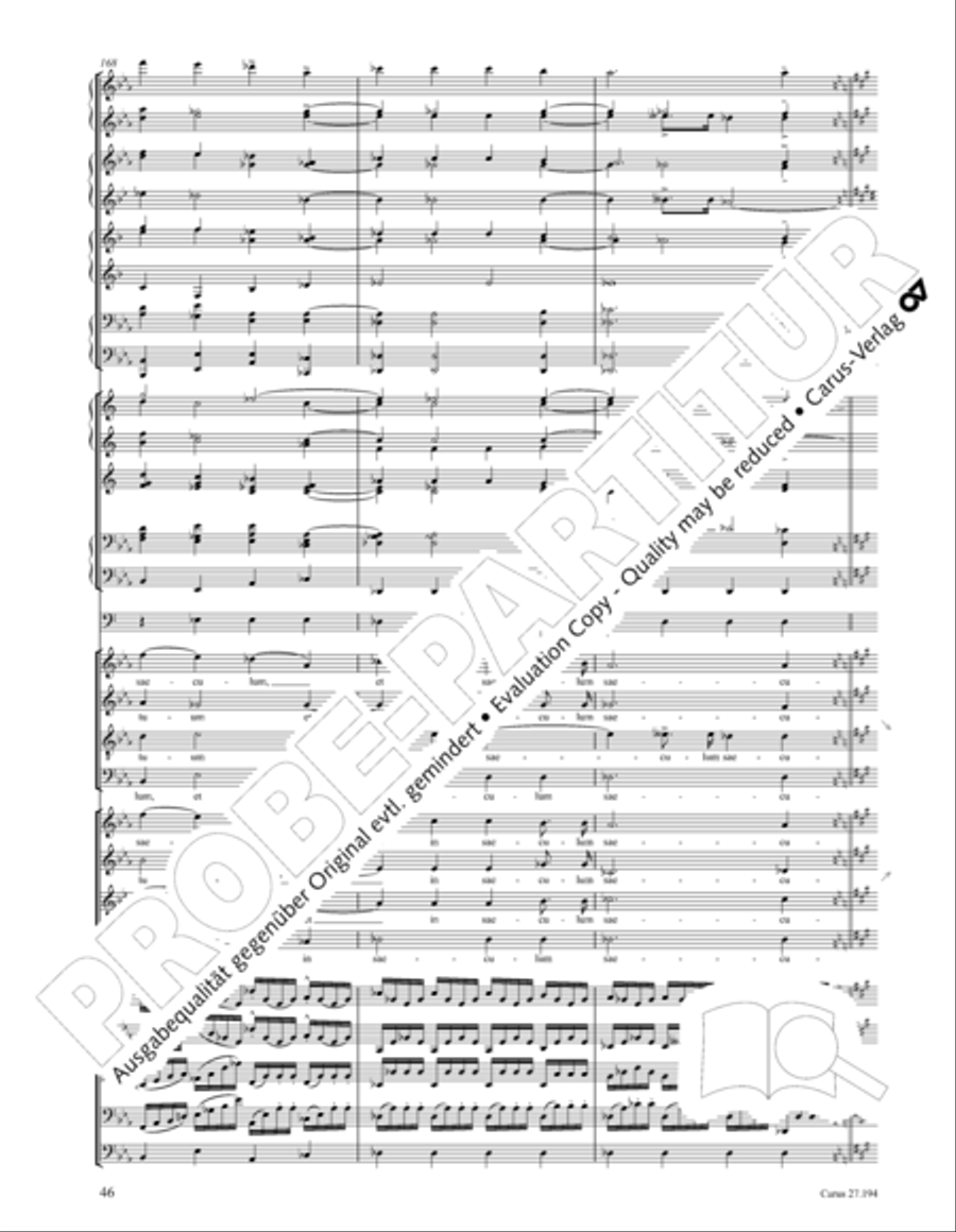 Te Deum Te Deum 4-Part scores gallery preview page 47