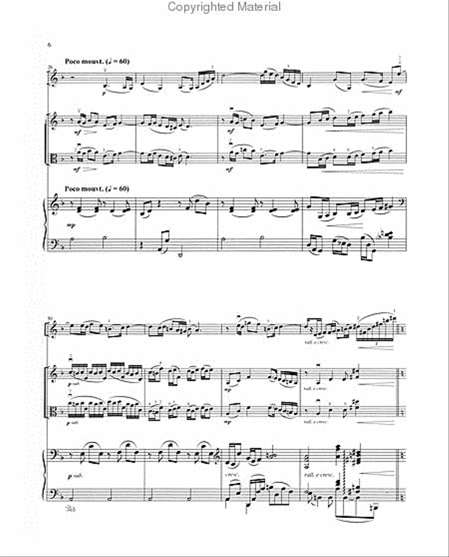 Theme from Schindler's List String Duet scores gallery preview page 3