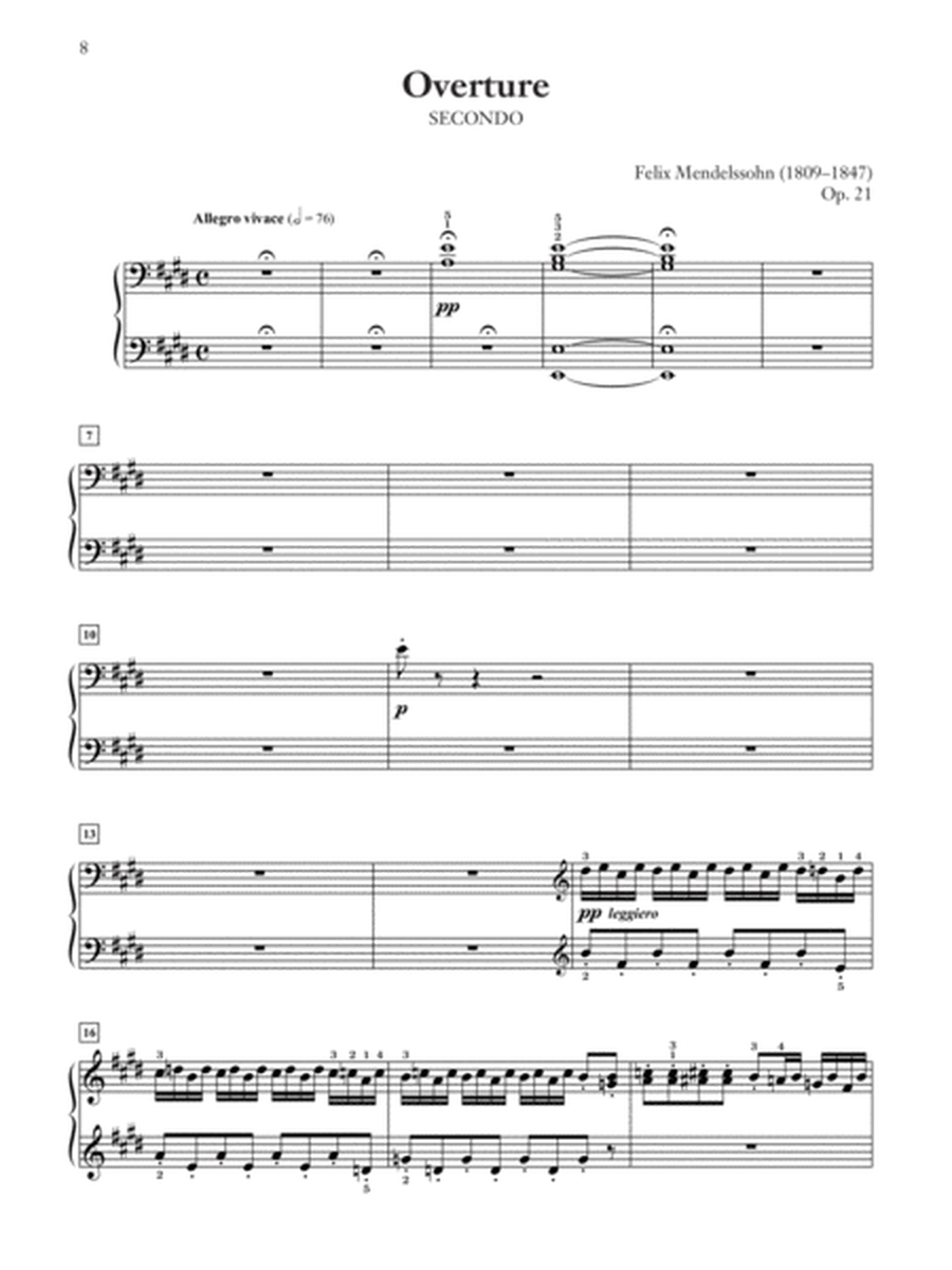 Overture to A Midsummer Night's Dream, Op. 21