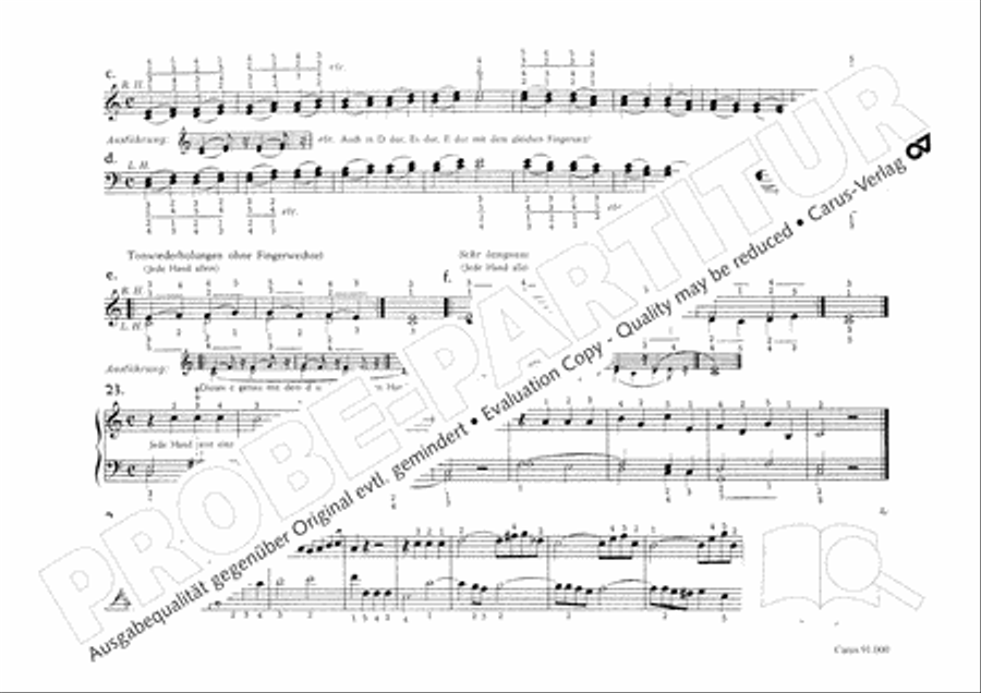 Orgelschule Orgelschule Organ scores gallery preview page 36