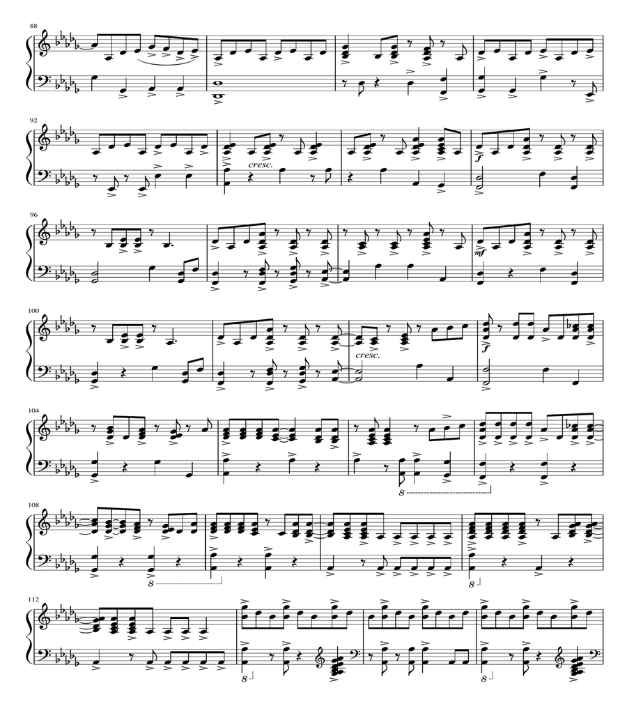 All Of Me Piano Solo scores gallery preview page 4