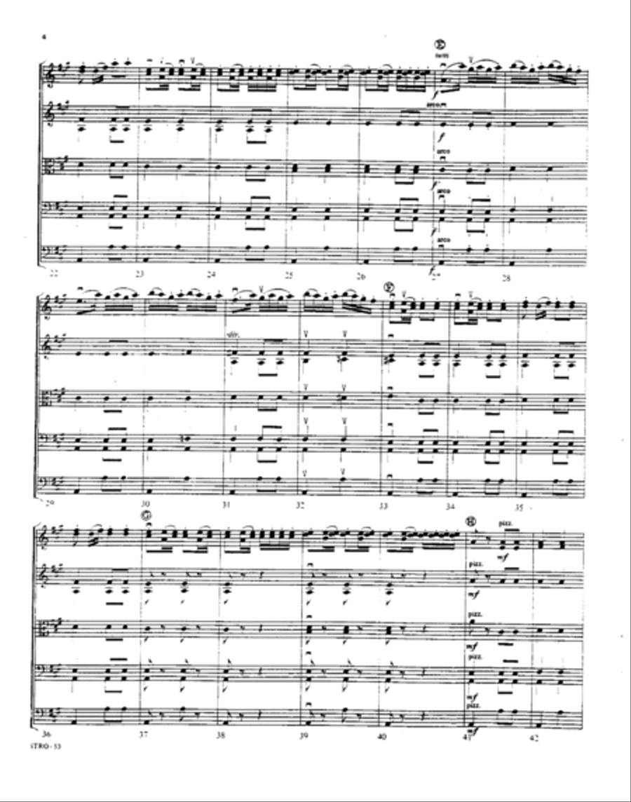 Capriccio Espagnol, Op. 34 Orchestra scores gallery preview page 3