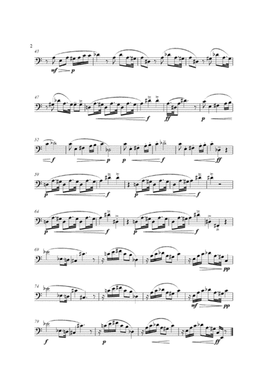 Eight solo pieces for Trombone Tenor.