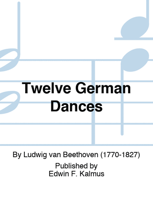 Twelve German Dances, WoO 8