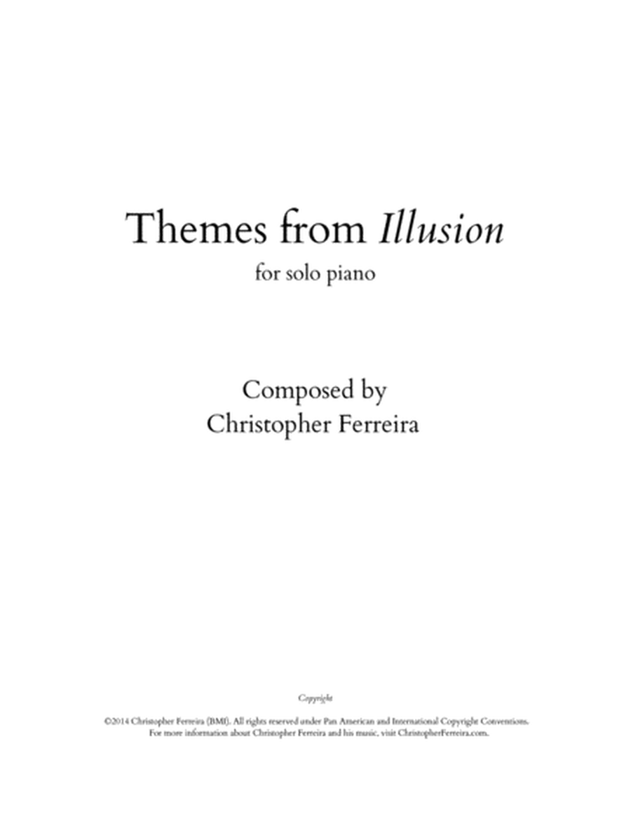 Piano Themes from the film Illusion image number null