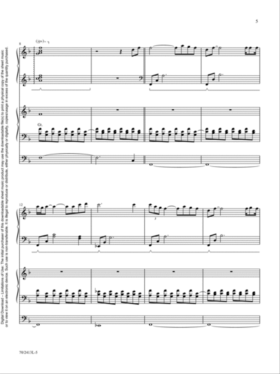 From Lent to Ascension Organ scores gallery preview page 5