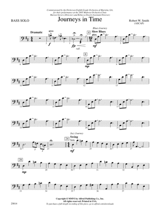 Journeys in Time: String Bass Solo