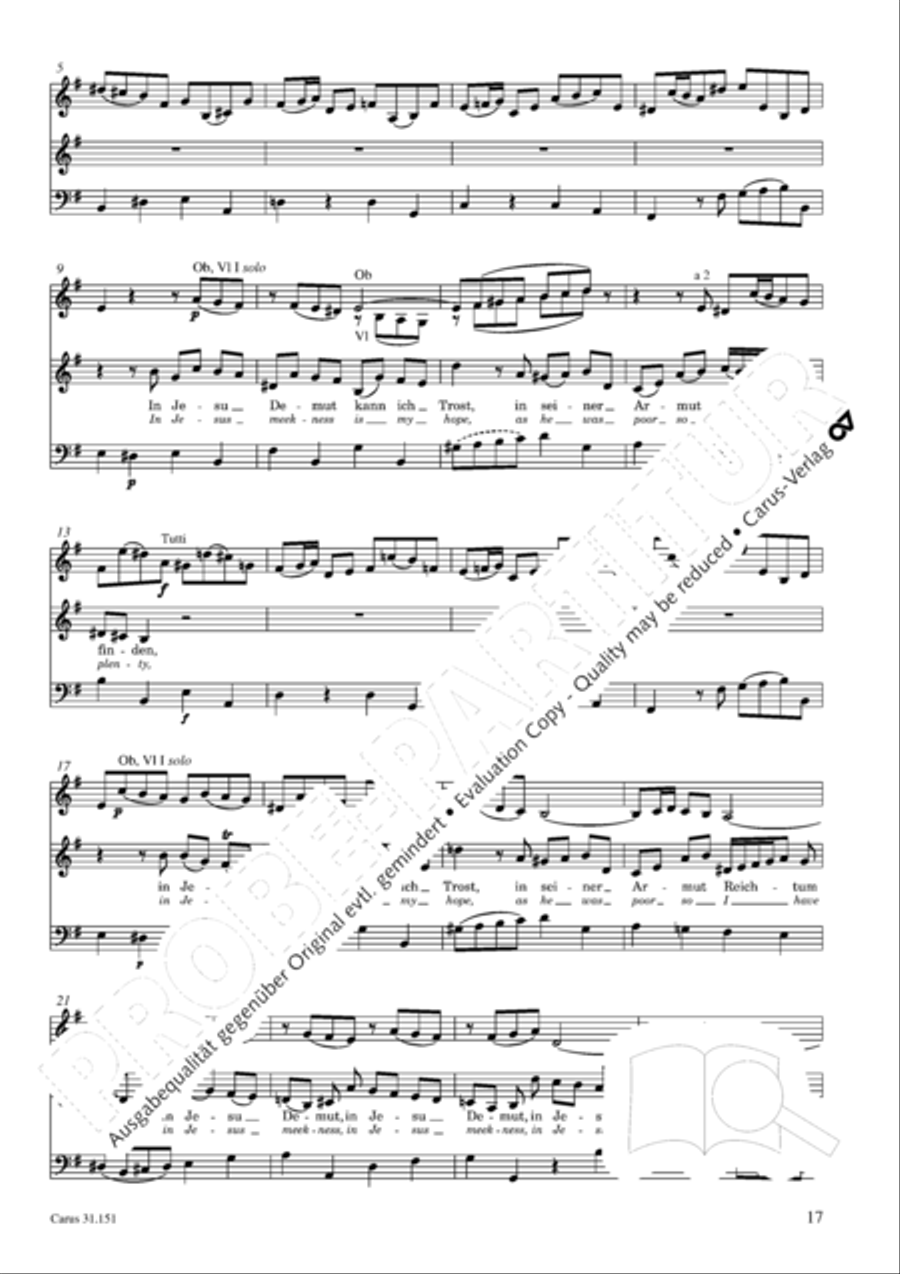 Comfort sweet, that Jesus came 4-Part scores gallery preview page 18