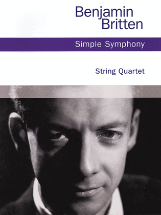 Book cover for Simple Symphony, Op. 4