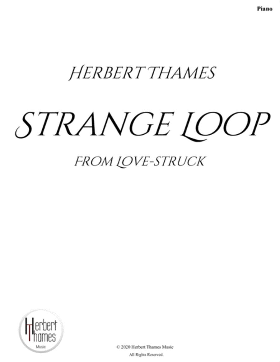 Strange Loop Piano Solo scores gallery preview page 1