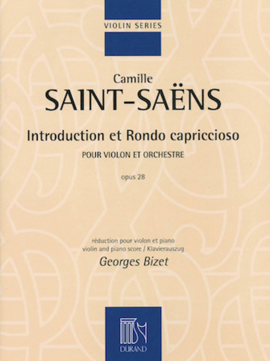 Camille Saint-Saens : Introduction et Rondo capriccioso, Op. 28 (Piano / Violin)