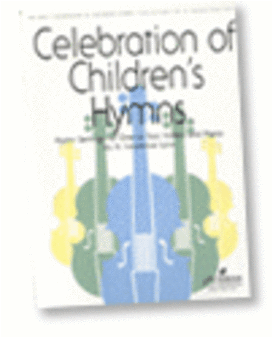Celebration of Children's Hymns - Piano Accp Piano Solo scores gallery preview page 1