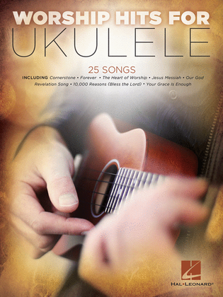 Book cover for Worship Hits for Ukulele