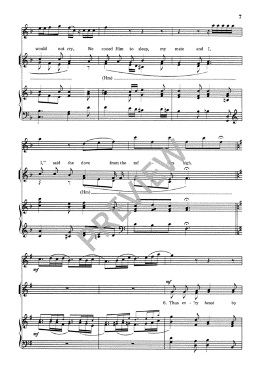 The Friendly Beasts SA scores gallery preview page 8