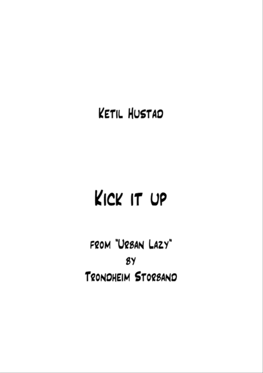 Kick it up Jazz Ensemble scores gallery preview page 1