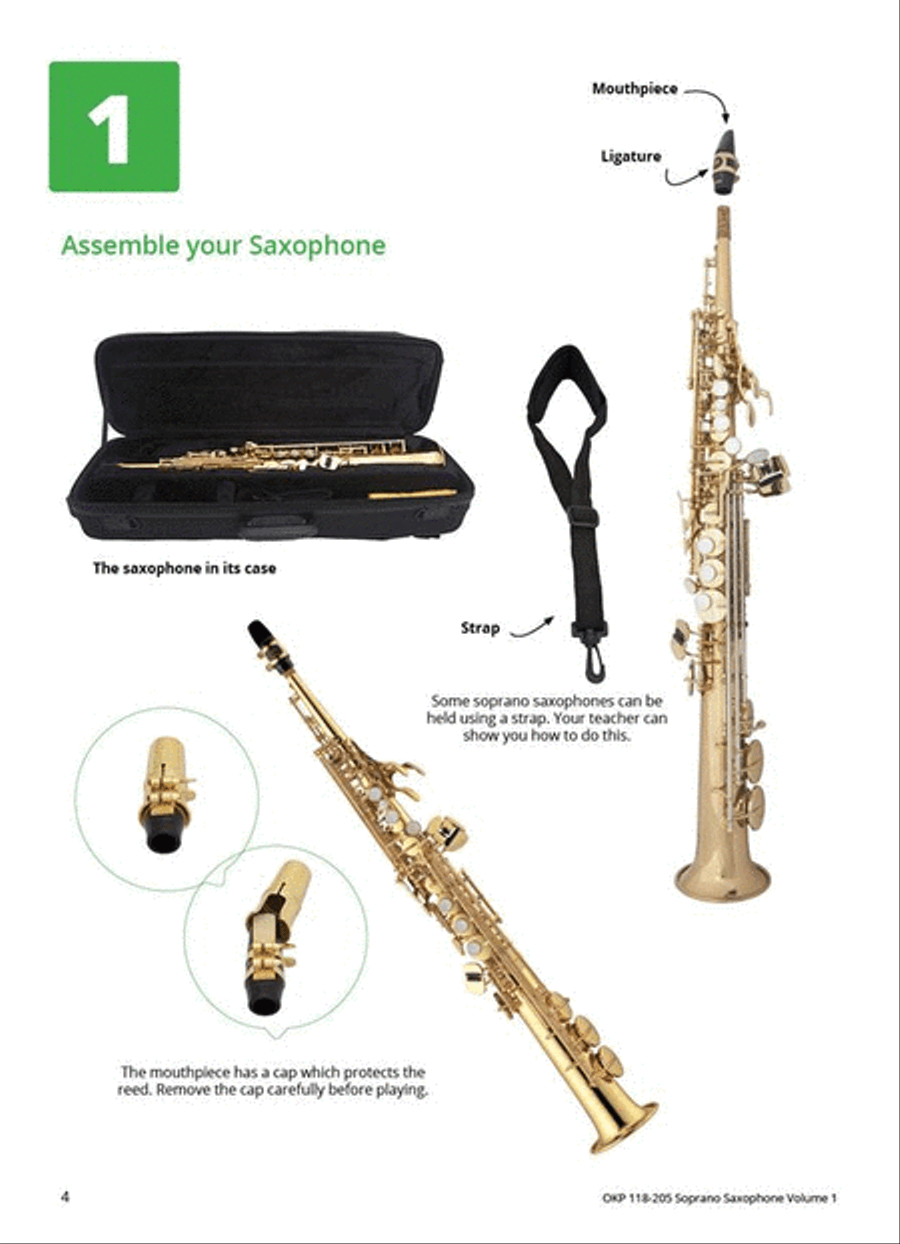 Learning Music Together Vol. 1 Soprano Saxophone scores gallery preview page 3