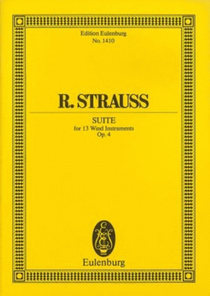 Book cover for Suite in B-flat Major, Op. 4