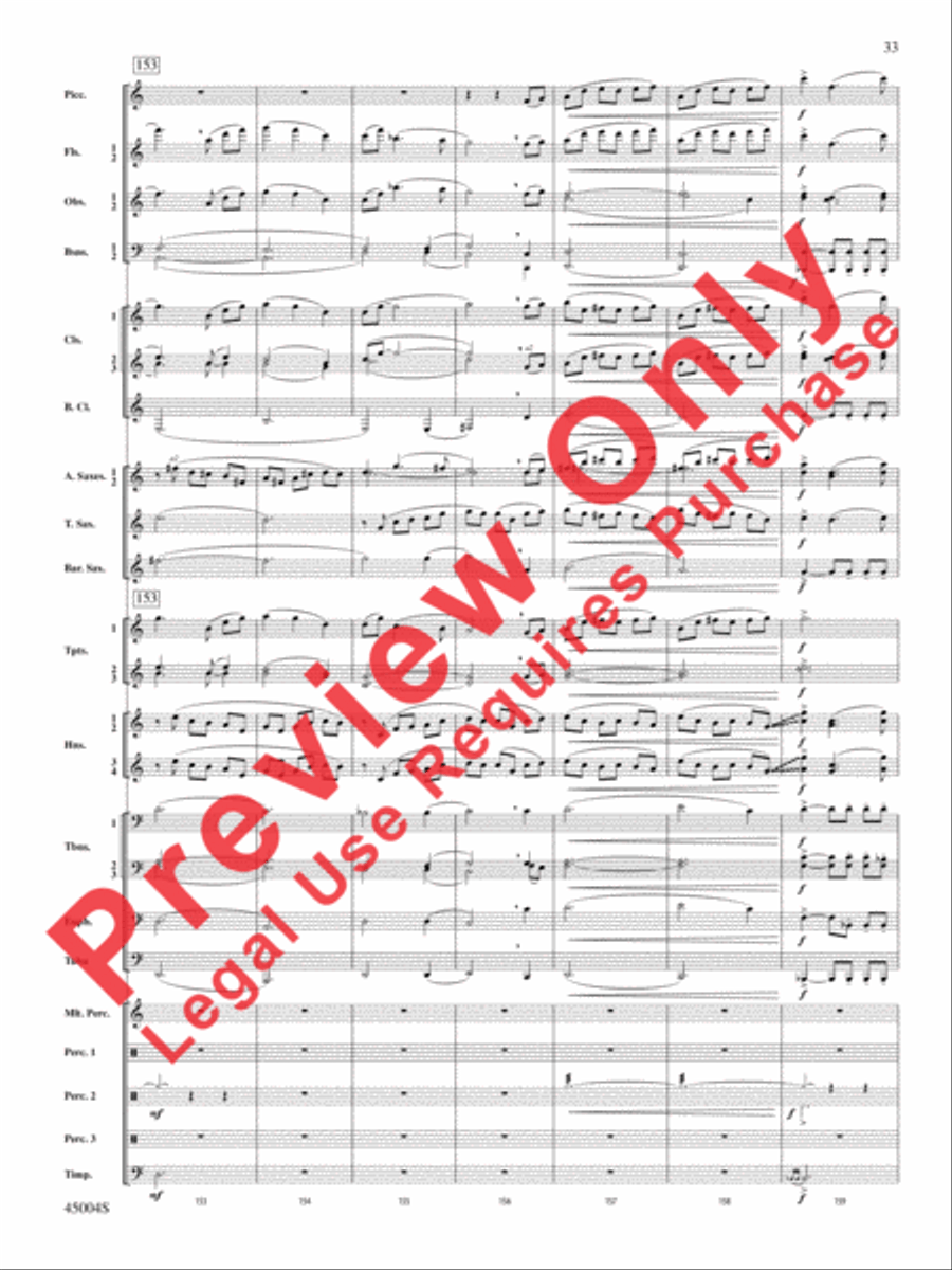 Red Rock Mountain Concert Band scores gallery preview page 68
