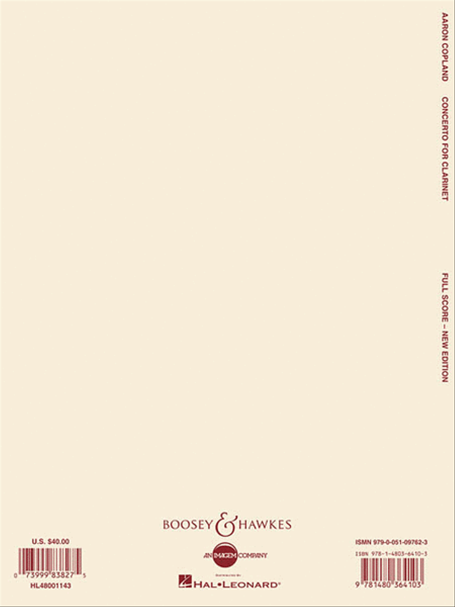 Concerto for Clarinet Orchestra scores gallery preview page 3