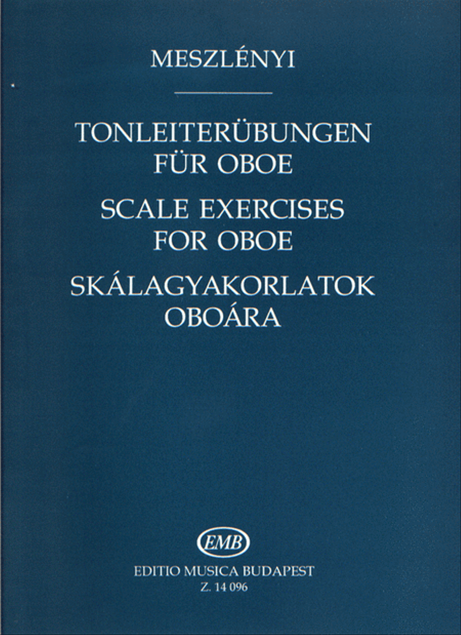 Tonleiterübungen für Oboe Oboe Solo scores gallery preview page 1